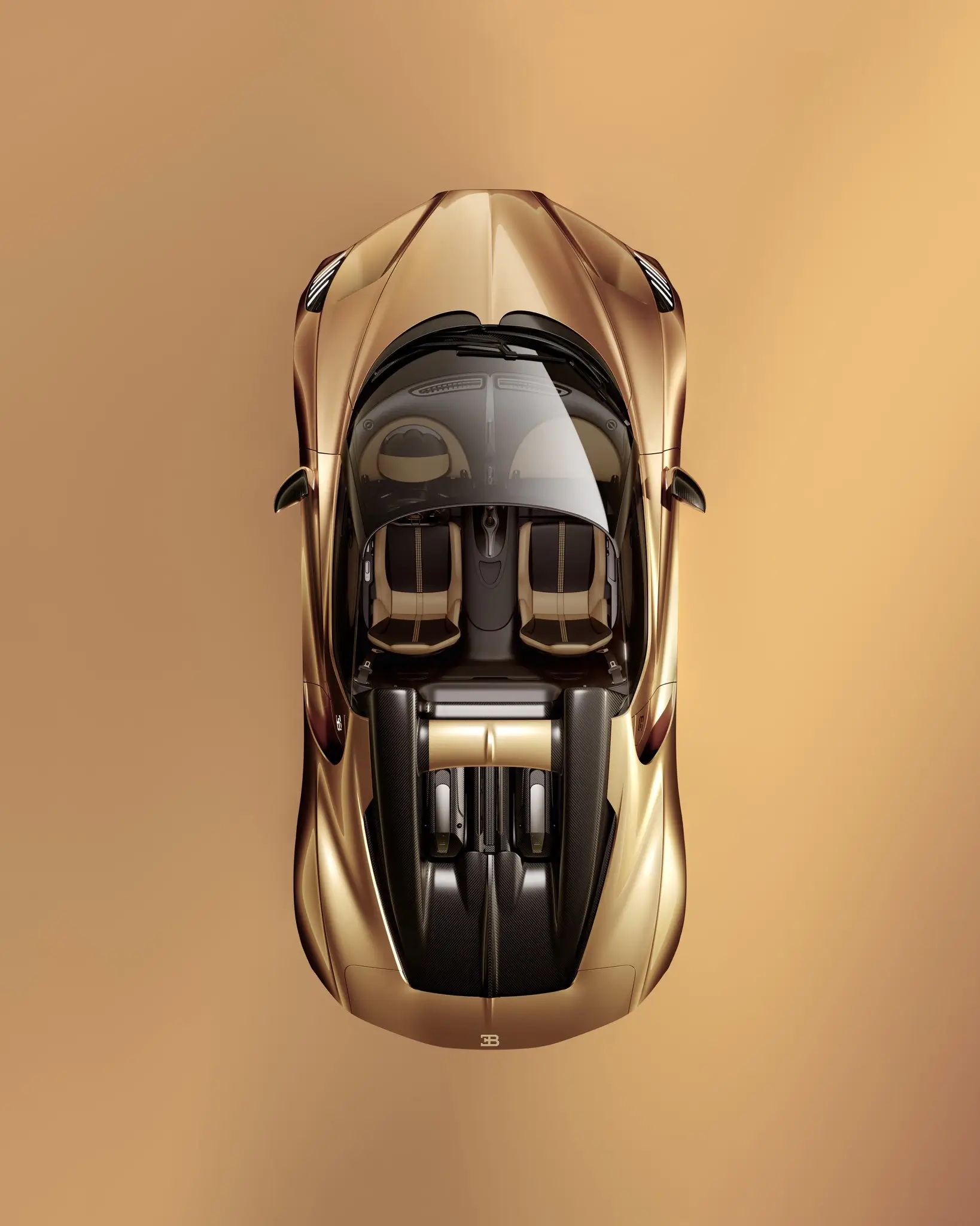 Bugatti Mistral - vista superior