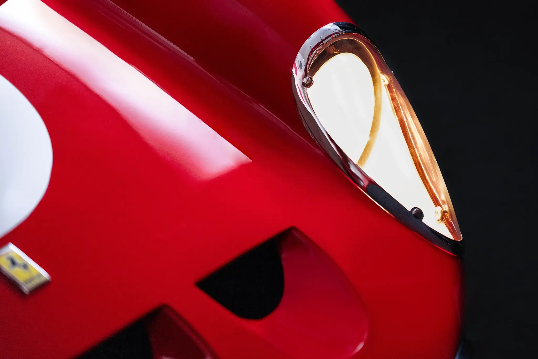 Ferrari 250 GTO detalhe da frente