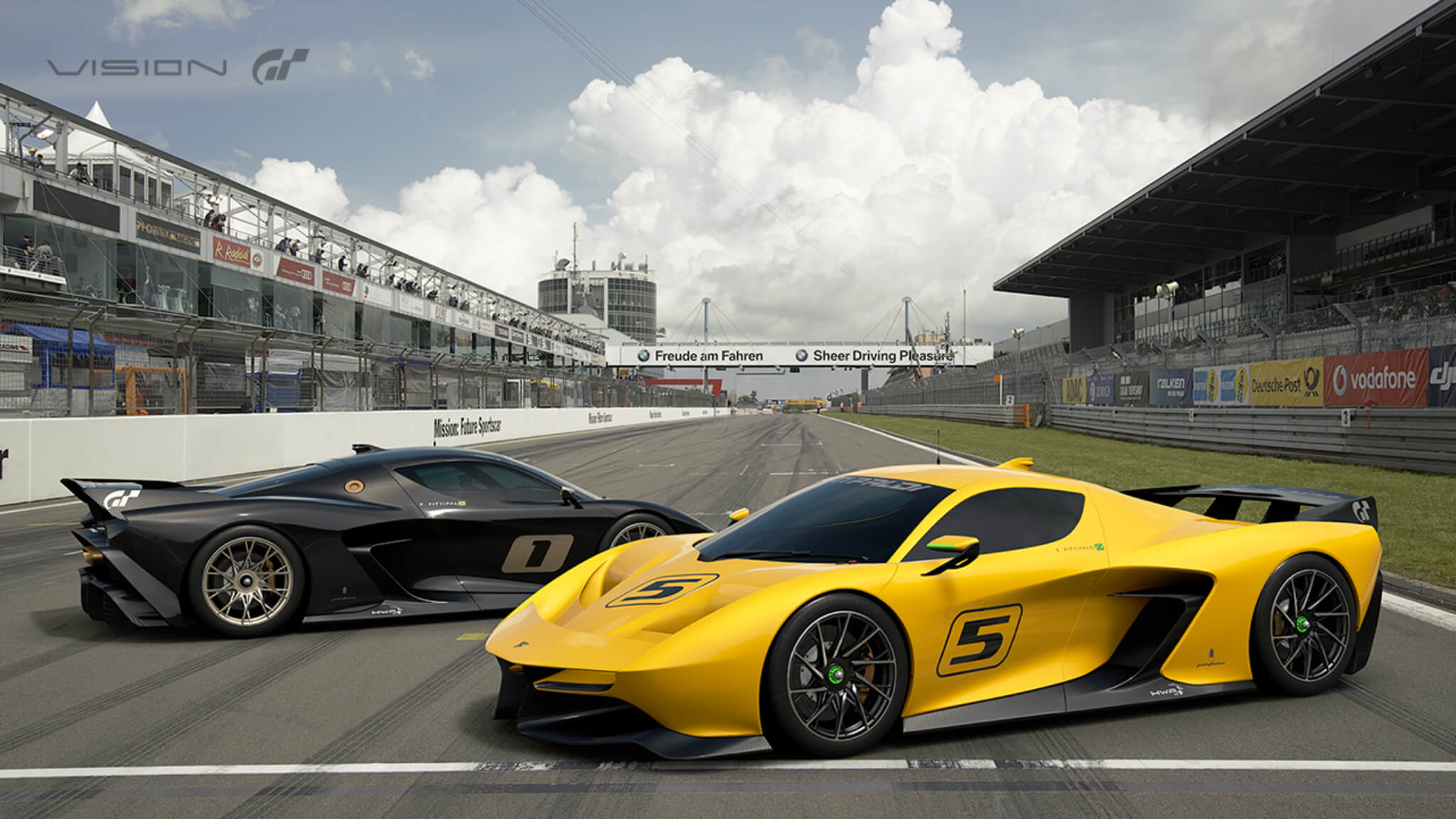 Fittipaldi EF7 Vision Gran Turismo pista