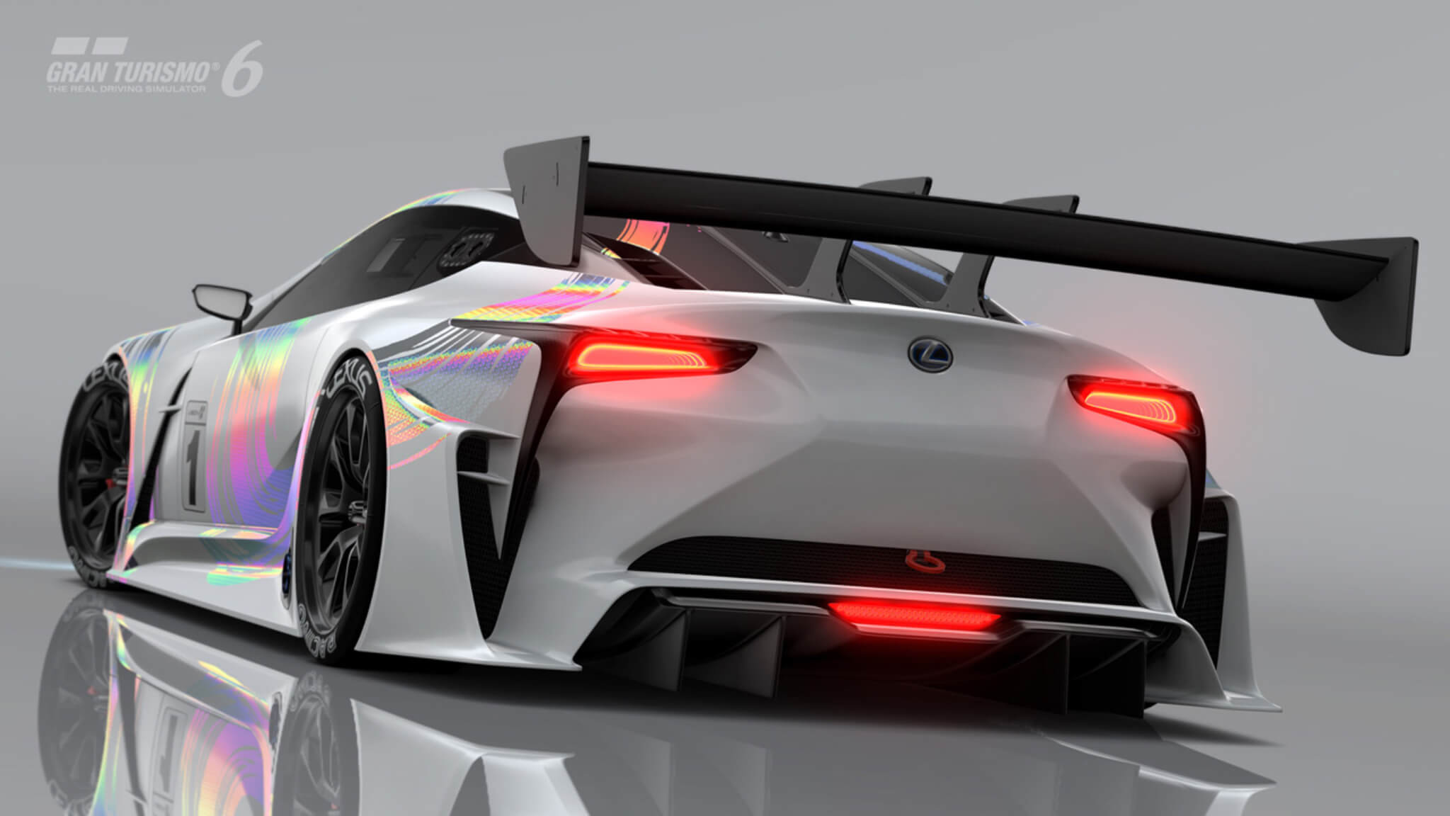 Lexus LF-LC Vision Gran Turismo traseira