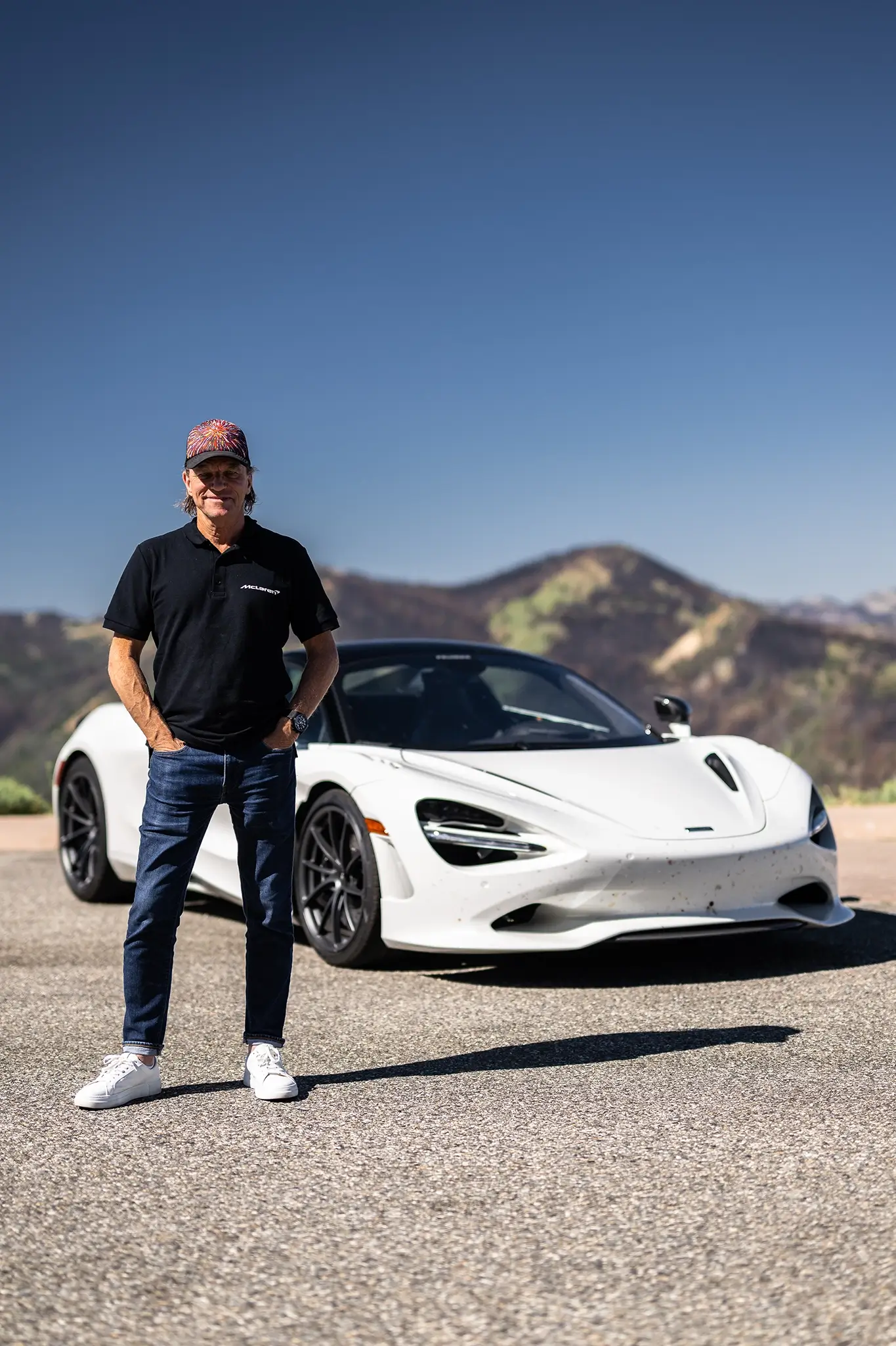 Stephan Johansson e o McLaren 750S