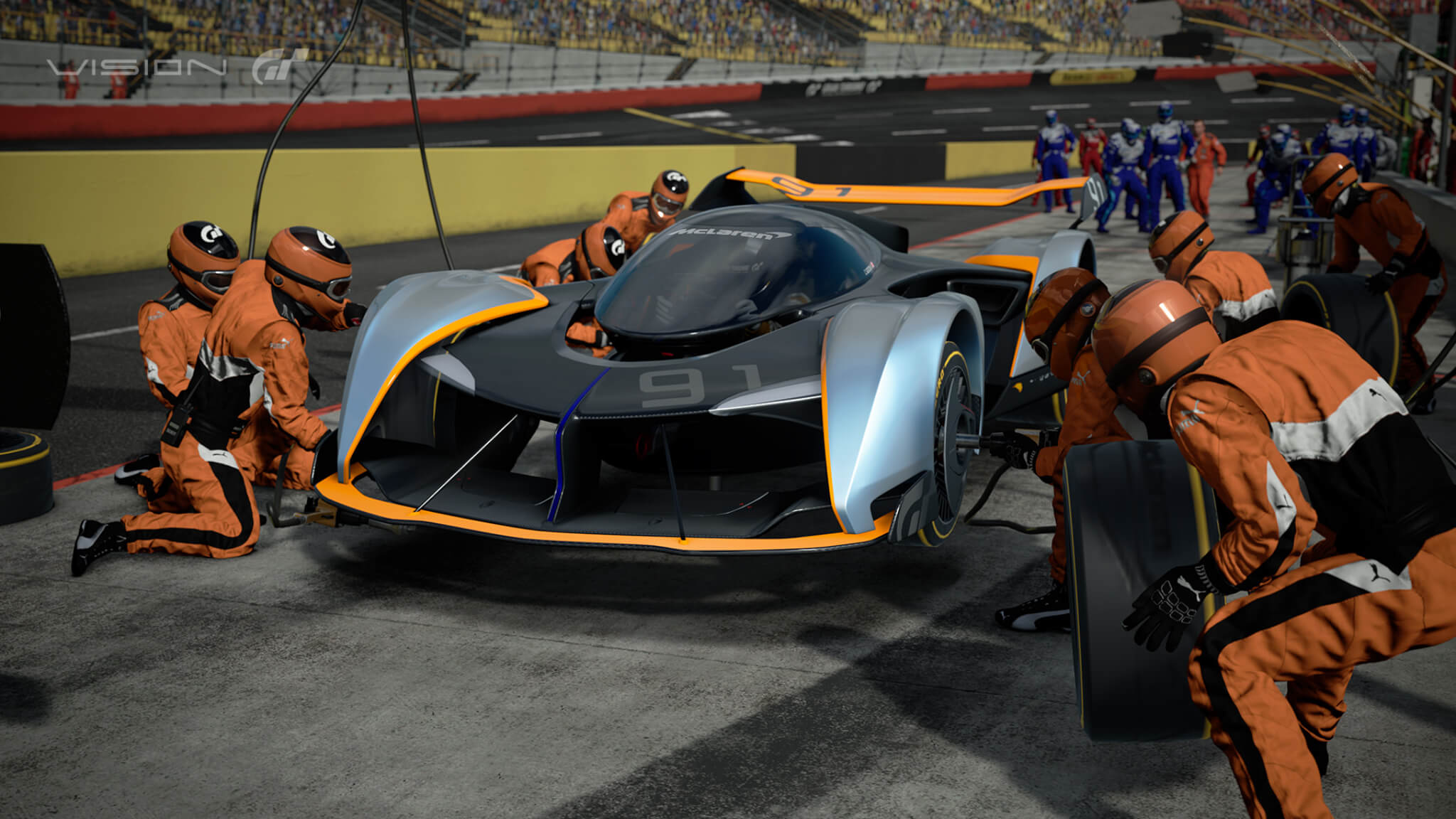 McLaren Ultimate Vision Gran Turismo boxes