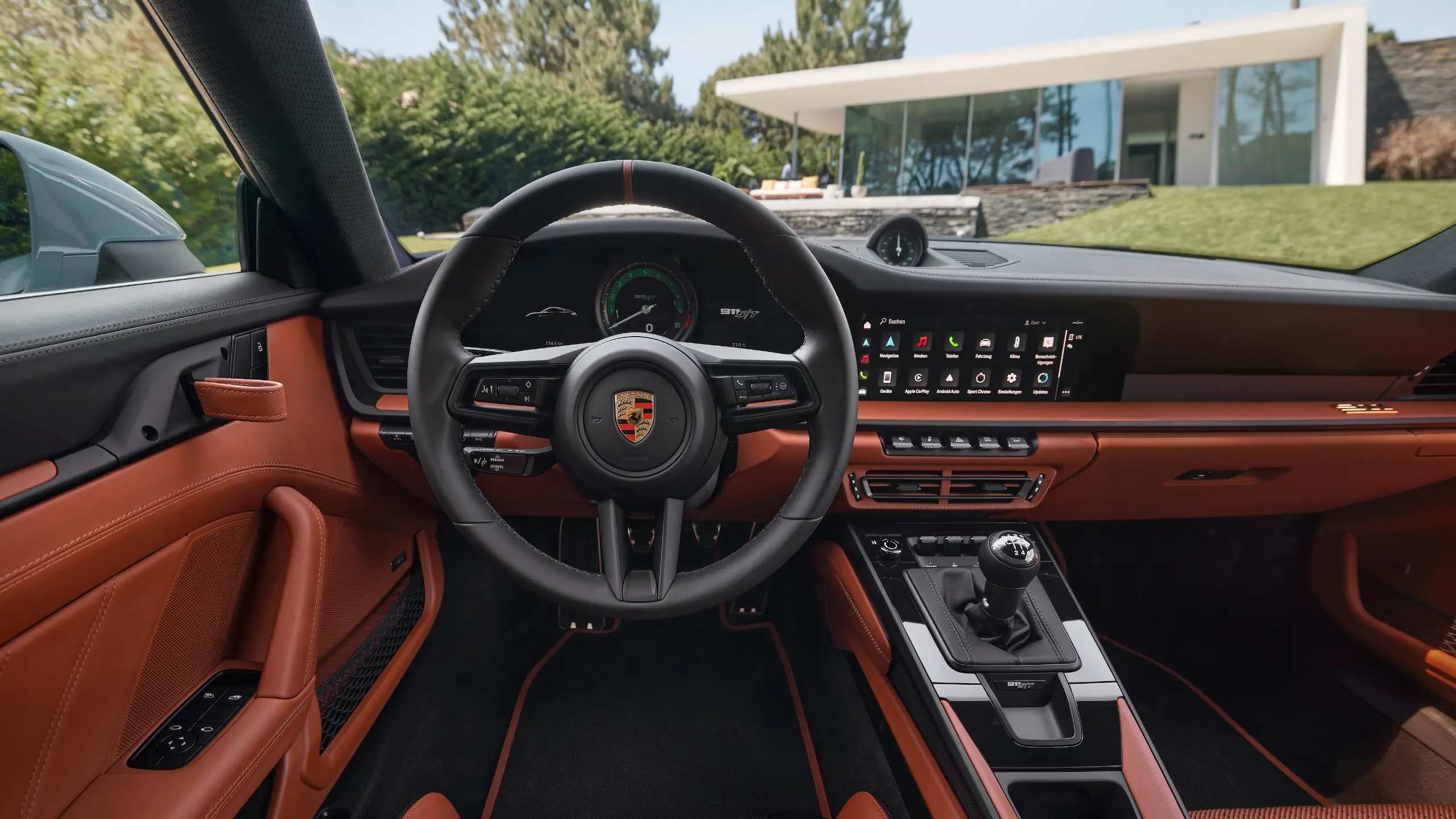 Interior do Porsche 911 S/T