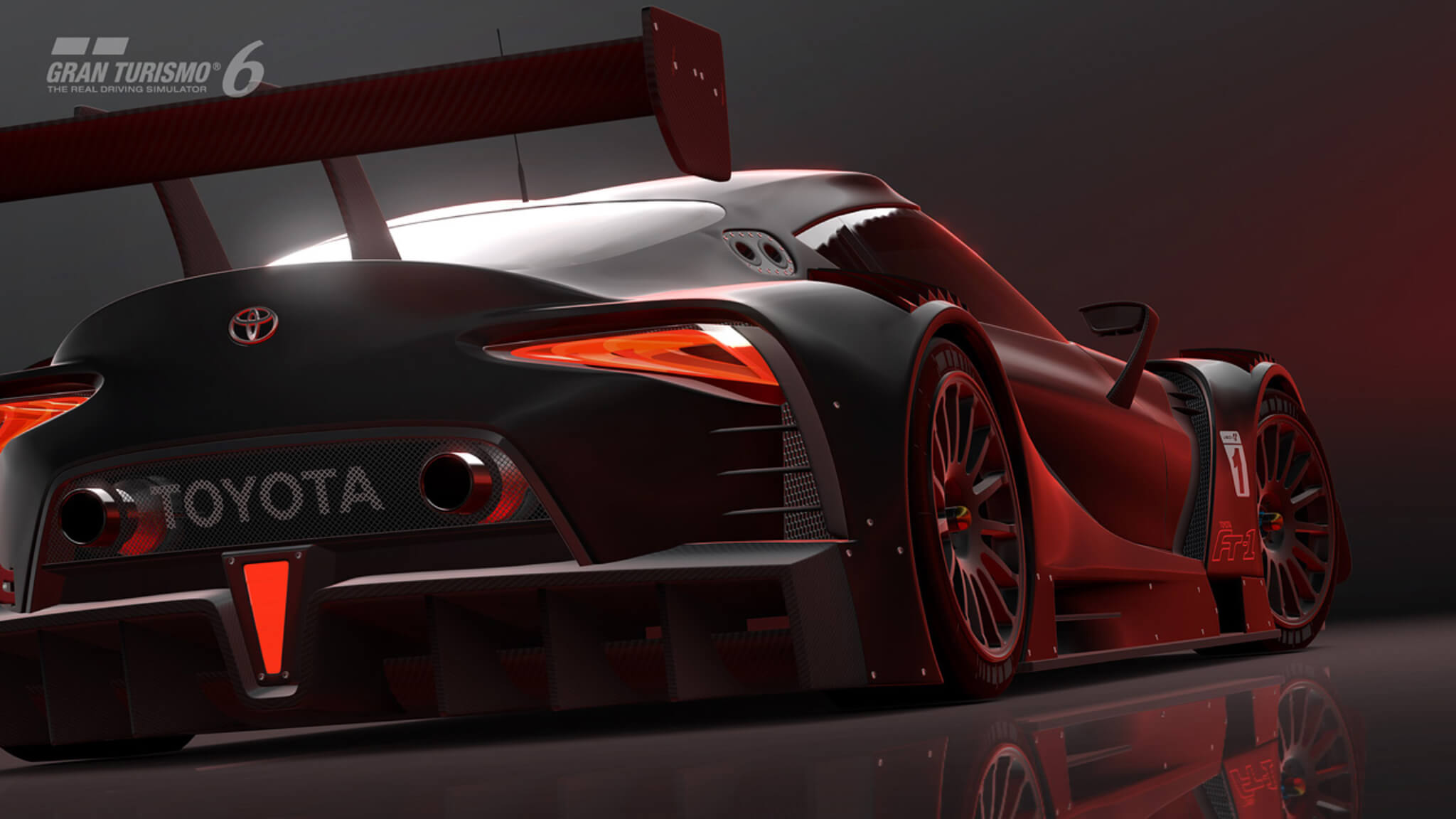 Toyota FT1 Vision Gran Turismo traseira