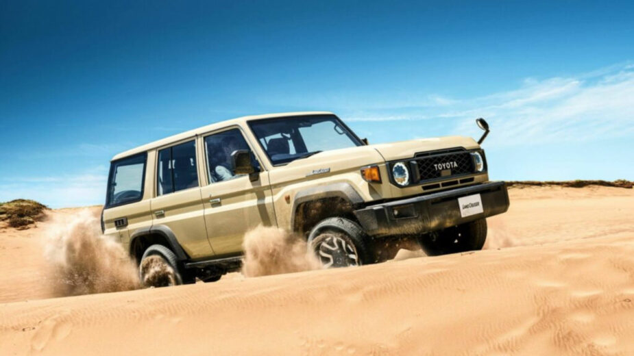 Toyota Land Cruiser 70 2023 perfil