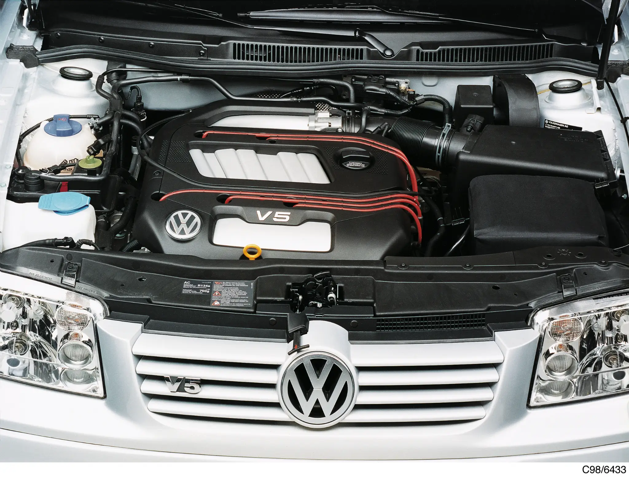 Motor V5 no Volkswagen Bora