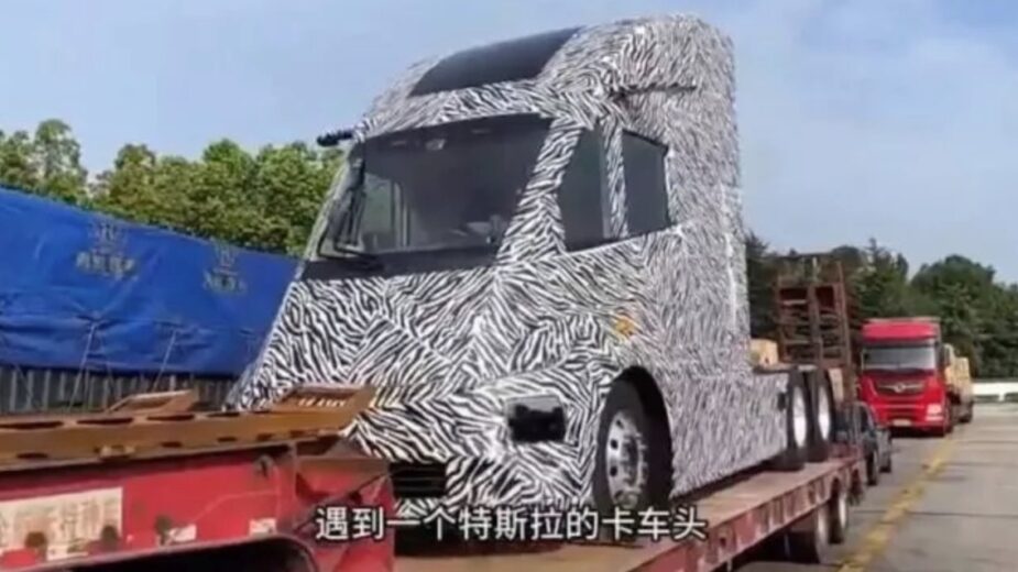 camião da tesla semi copia