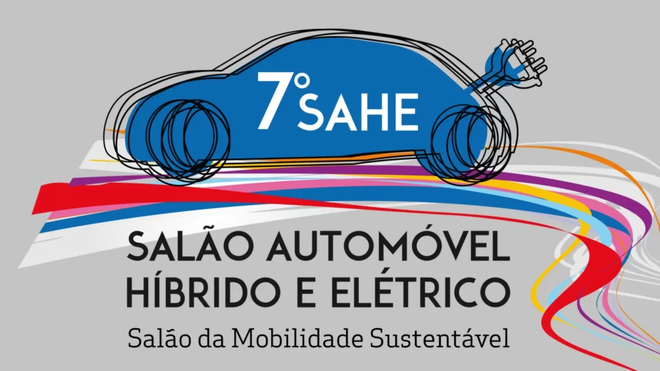 Logótipo do Salão do Automóvel Híbrido e Elétrico 2023