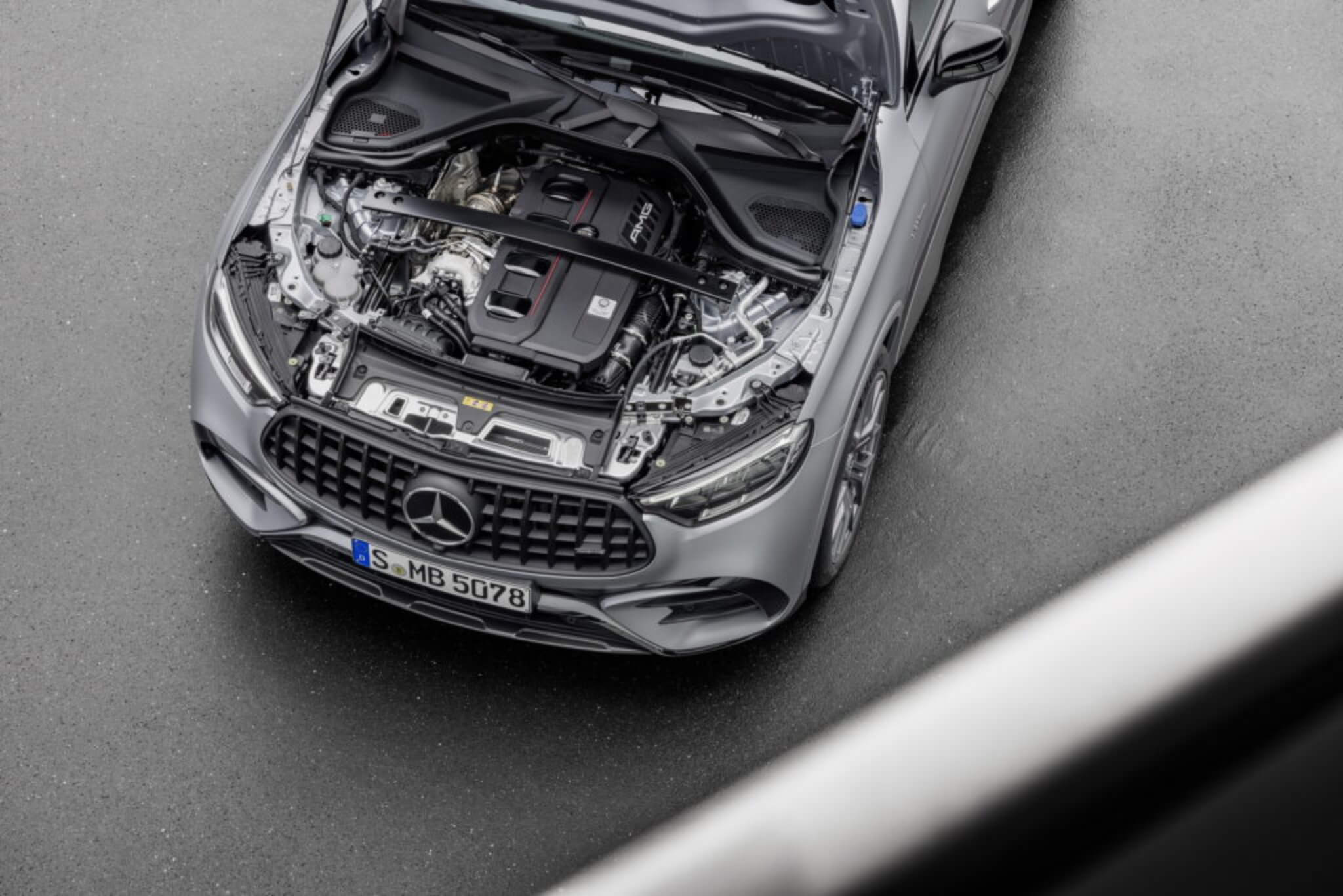 Mercedes-AMG GLC 63 S E Performance Coupé motor