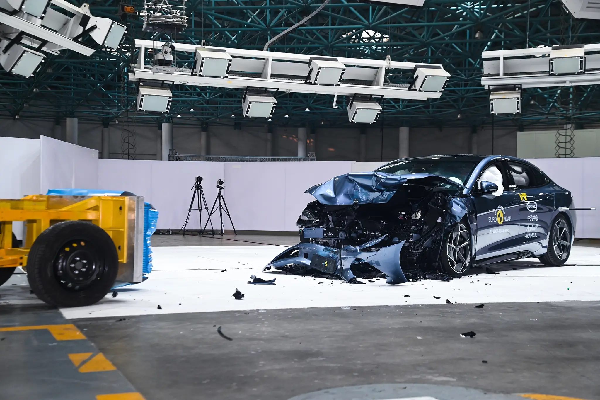 Testes de segurança do EuroNCAP - BYD Seal