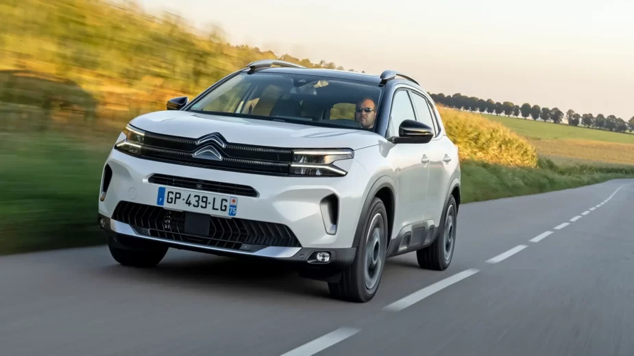 Citroën C5 Aircross em estrada