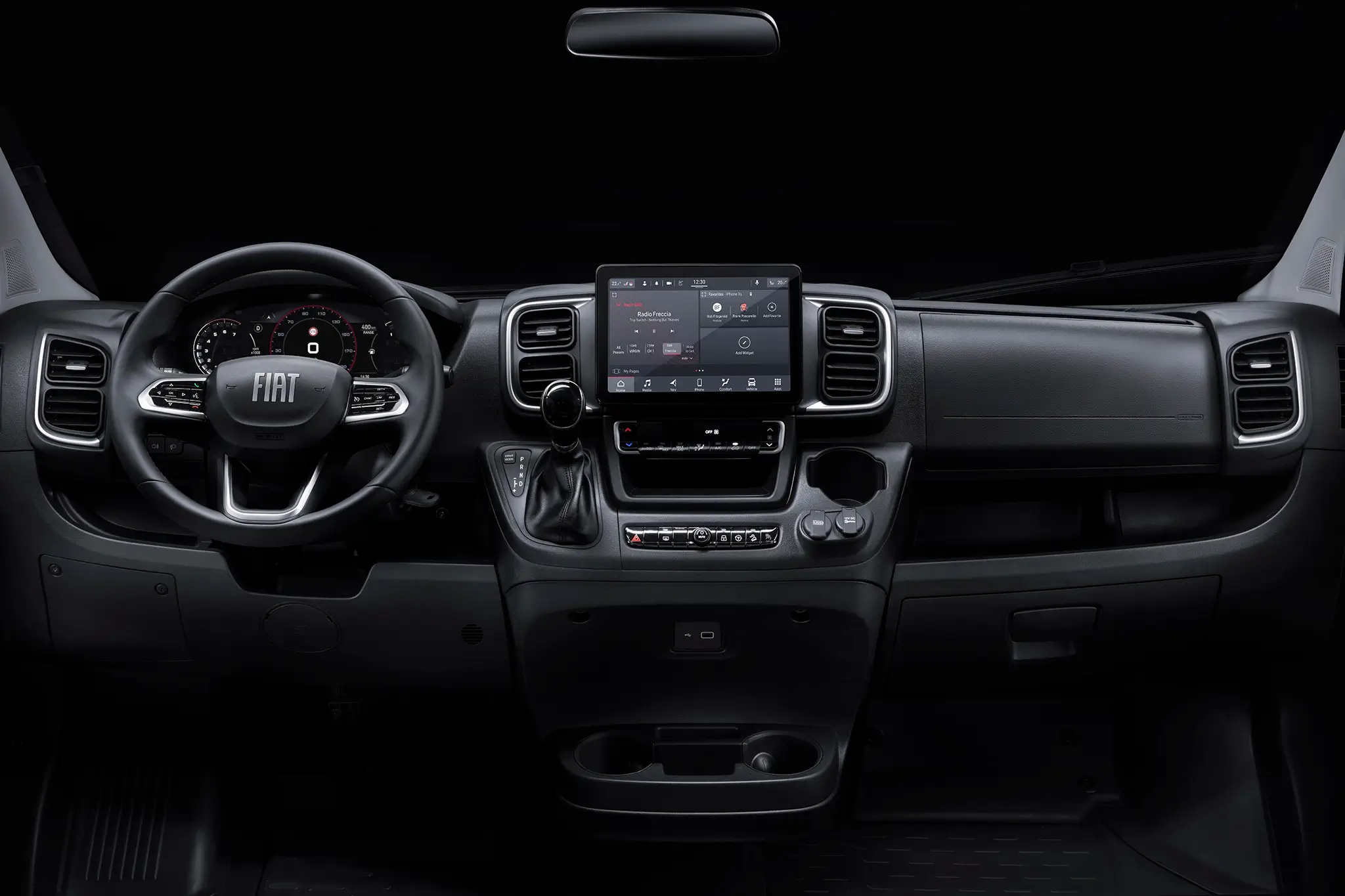 Comerciais Stellantis Pro One - Interior Fiat