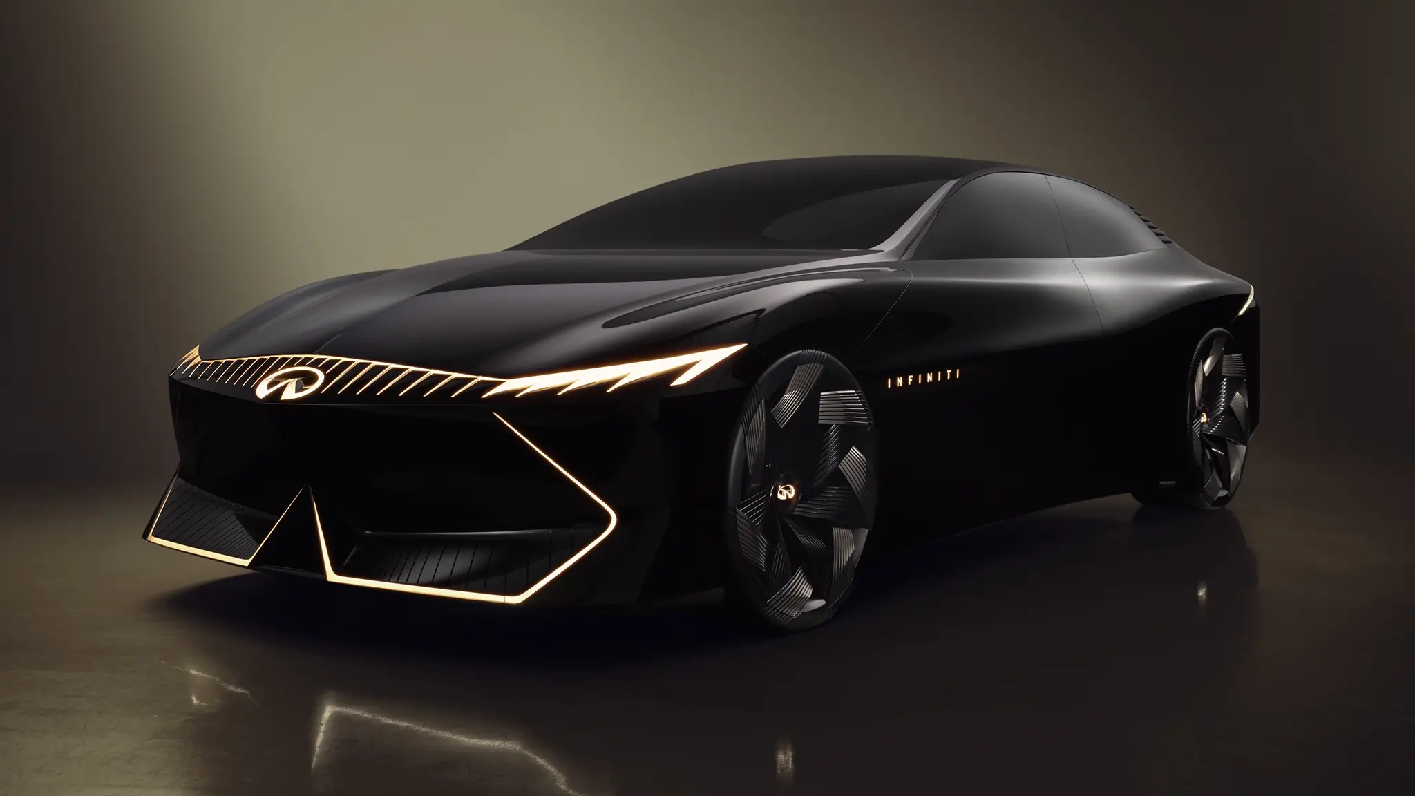 Infiniti Vision Qe concept 3/4 de frente