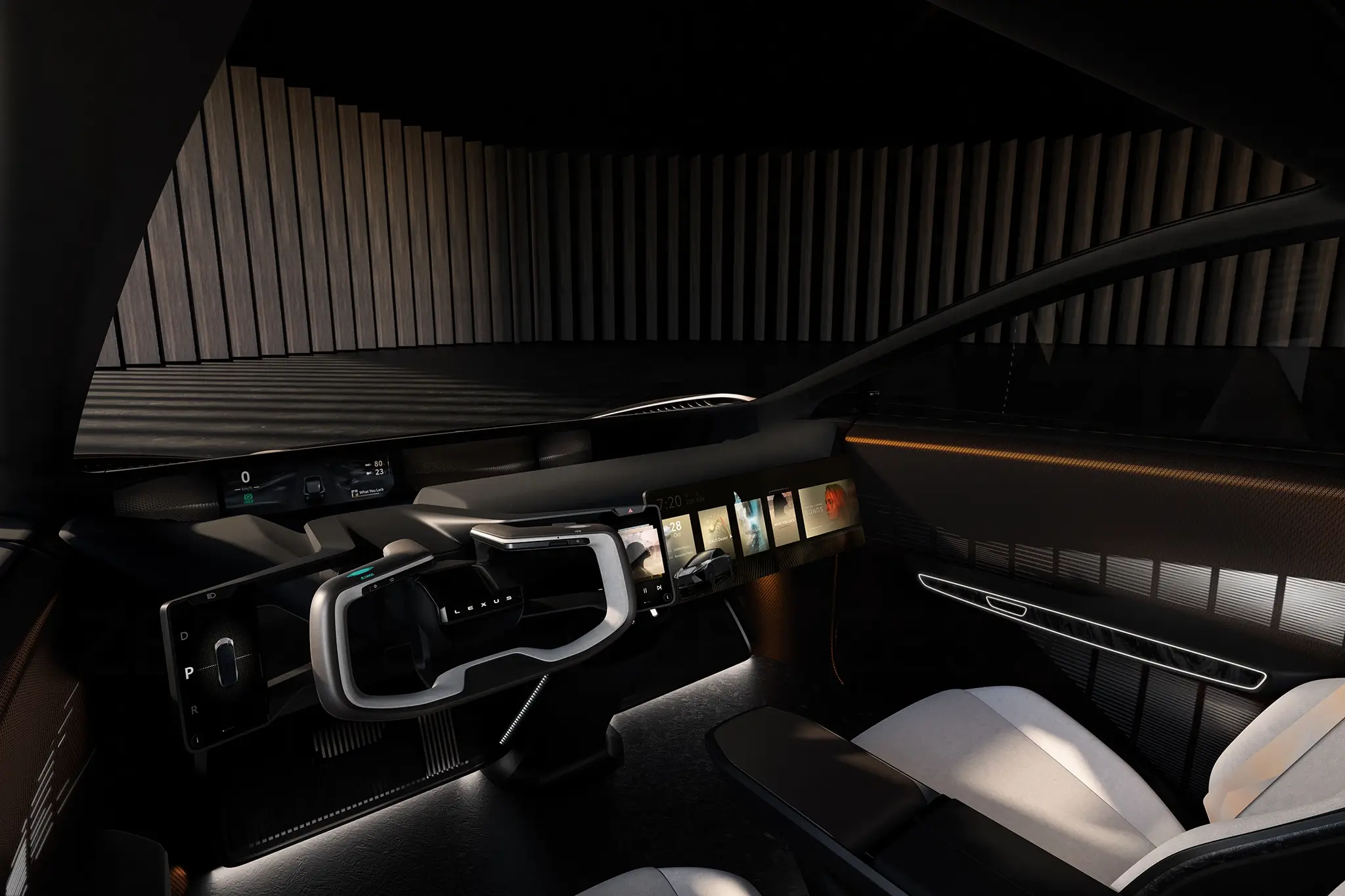 Lexus LF-ZC interior