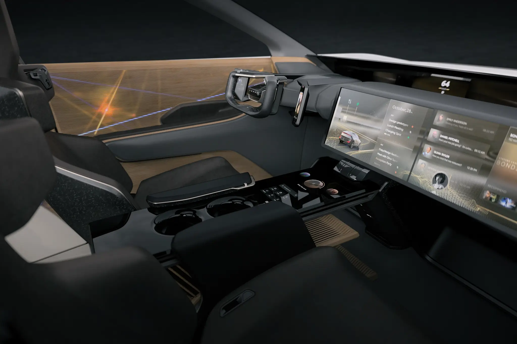 Lexus LF-ZL interior