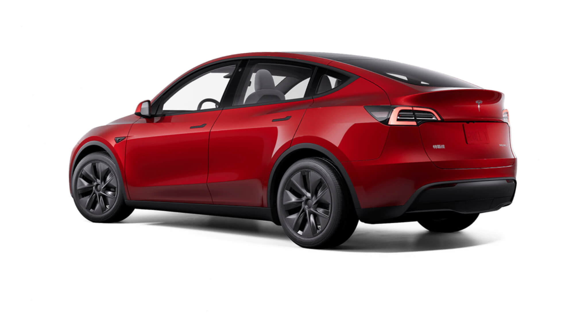 Renovado Tesla Model Y China perfil