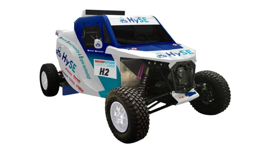 Toyota HySE-X1 com motor a hidrogénio para o Dakar