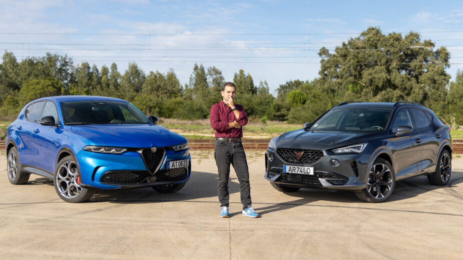 Guilherme Costa entre Alfa Romeo Tonale e CUPRA Formentor