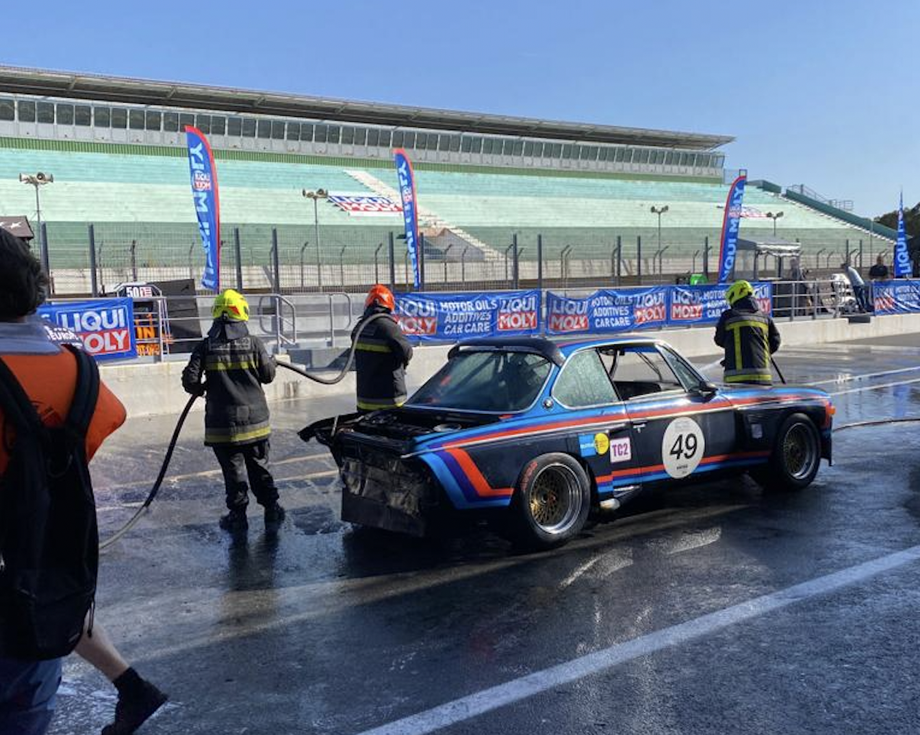 incendio autodromo estoril