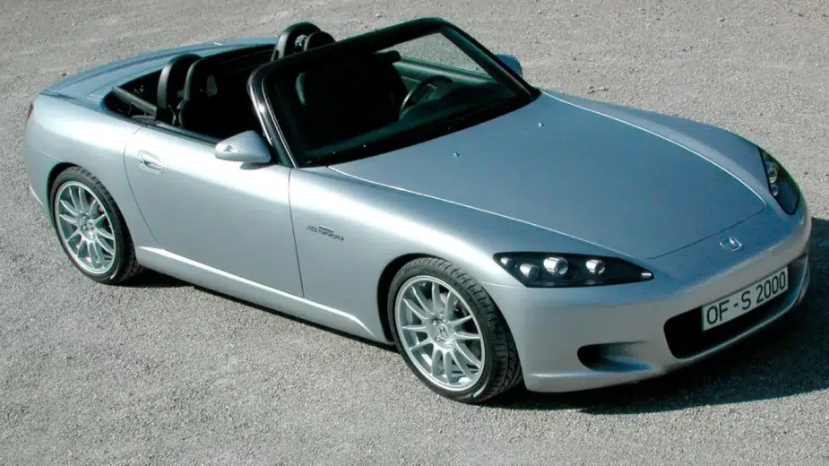 Proposta restyling Honda S2000, frente 3/4