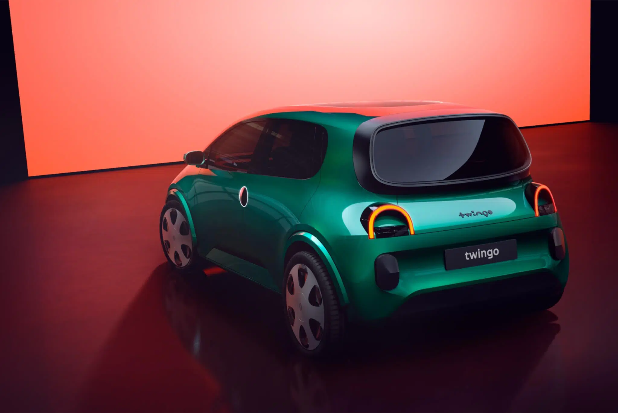 Renault Twingo elétrico traseira