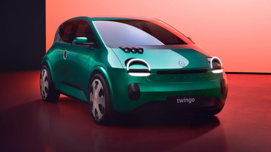 Renault Twingo elétrico frente