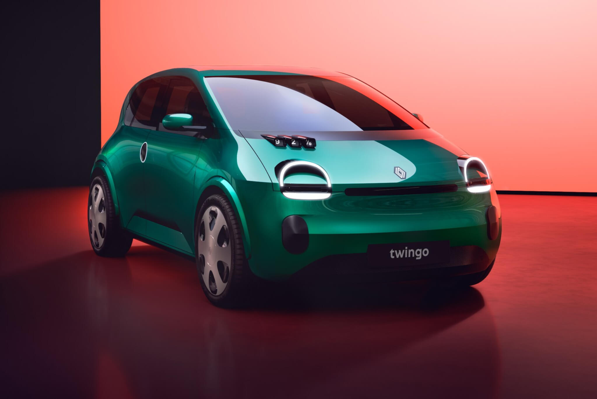Renault Twingo elétrico frente