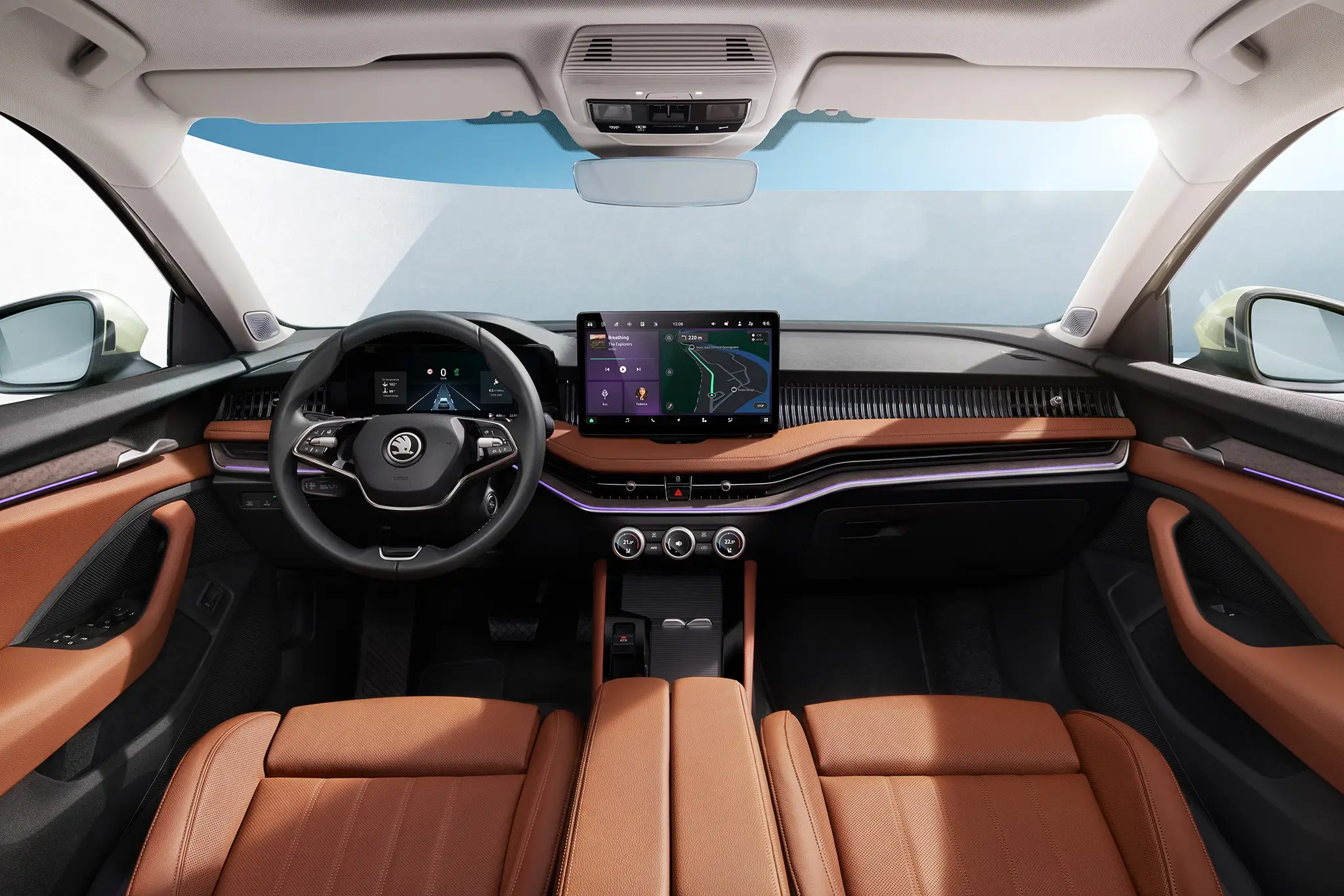 Skoda Superb LK - interior