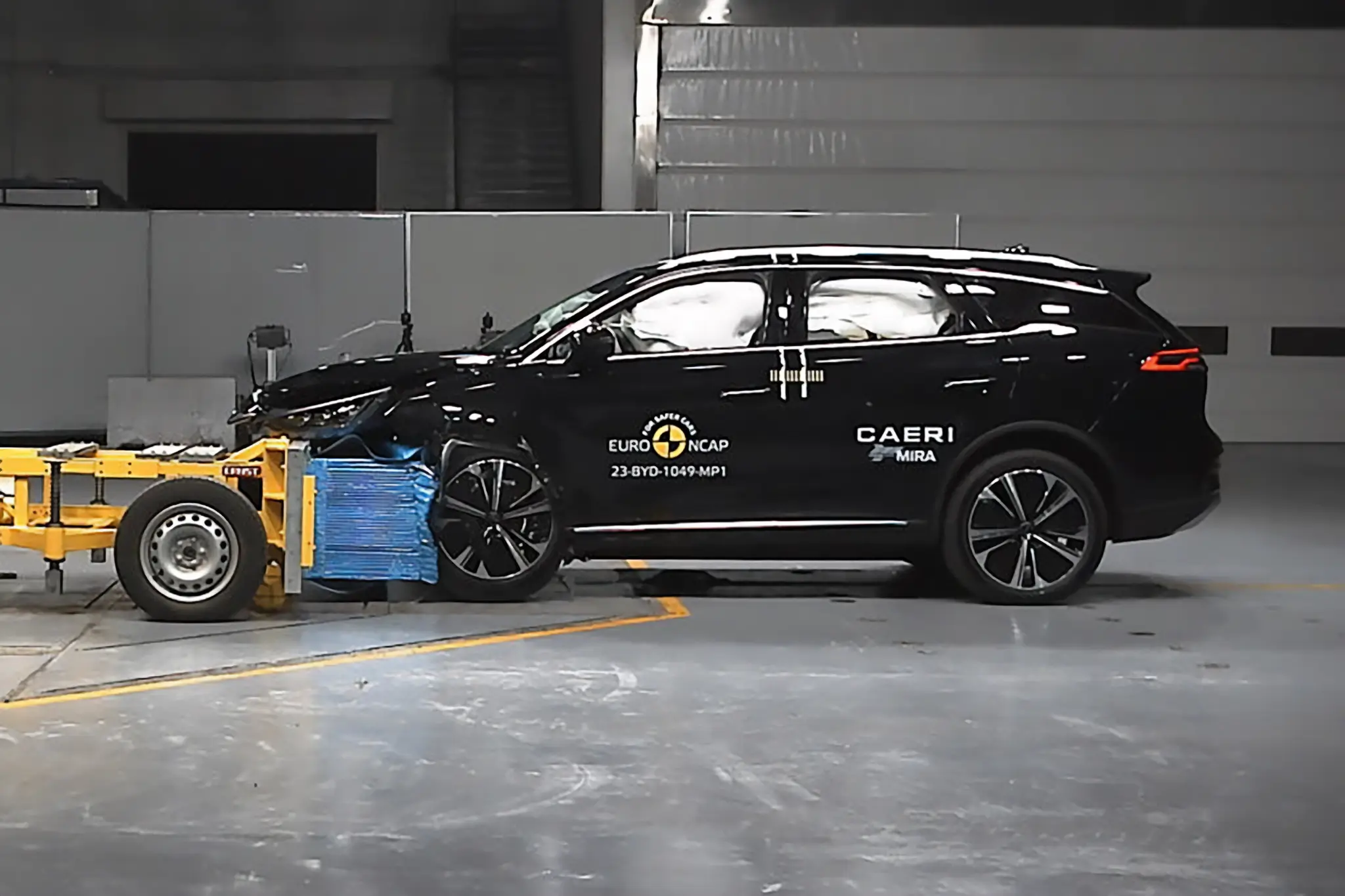 Testes de segurança - Euro NCAP - BYD Tang