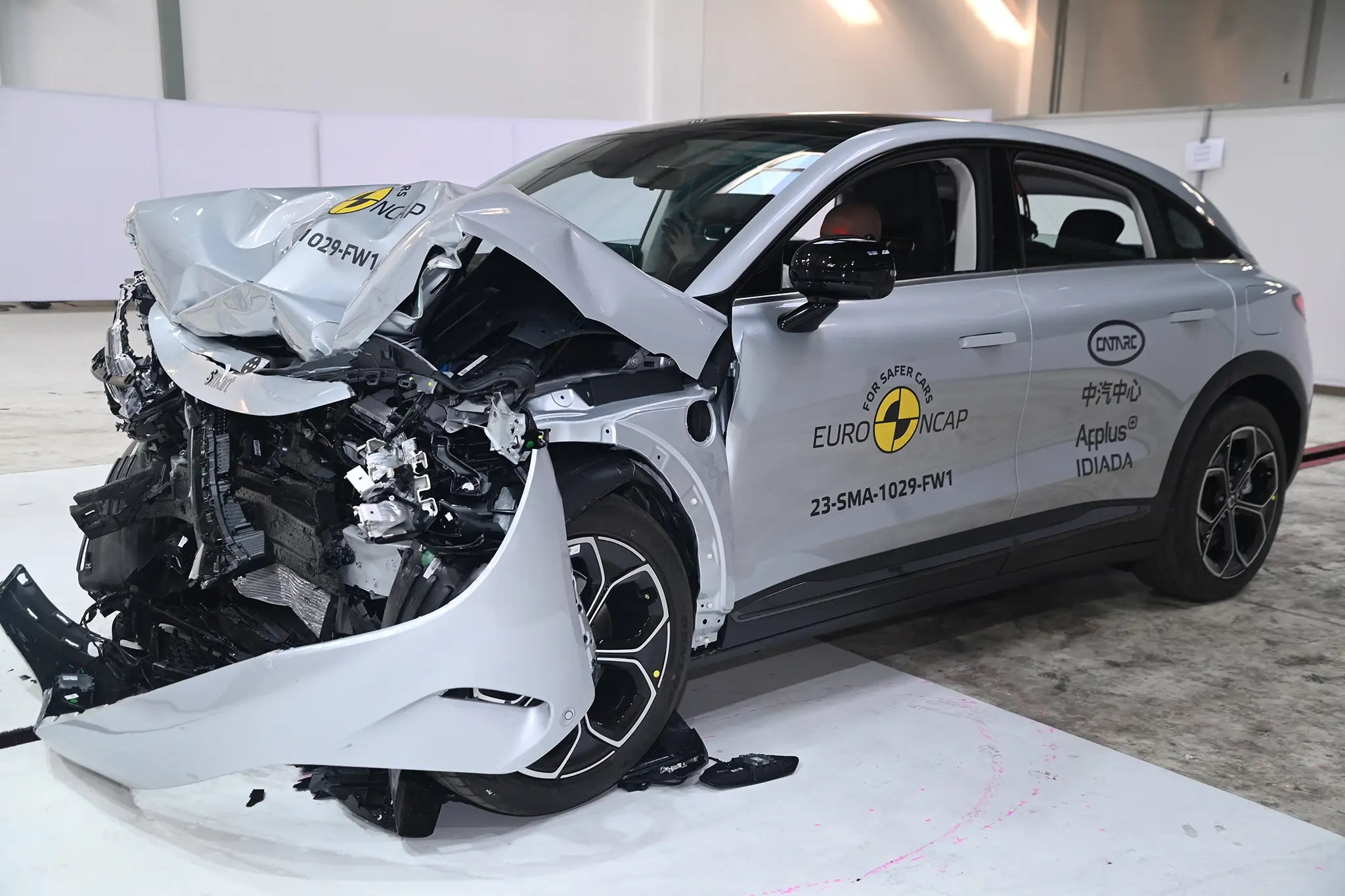 Testes de segurança - Euro NCAP - smart #3