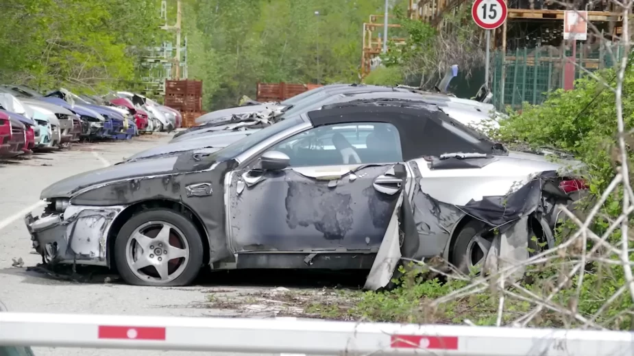 Fábrica abandonada da Pininfarina - Protótipos Alfa Romeo