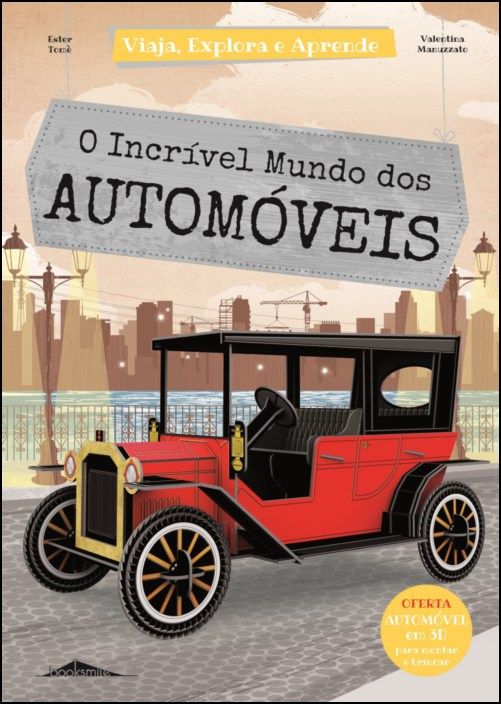 Capa de Livro "O Incrível Mundo dos Automóveis"