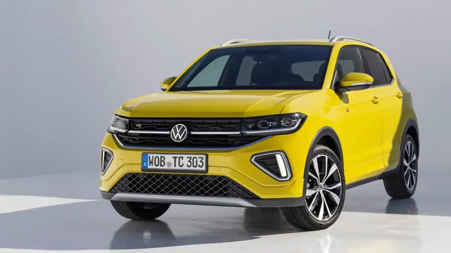 Volkswagen T-Cross R-Line, frente 3/4