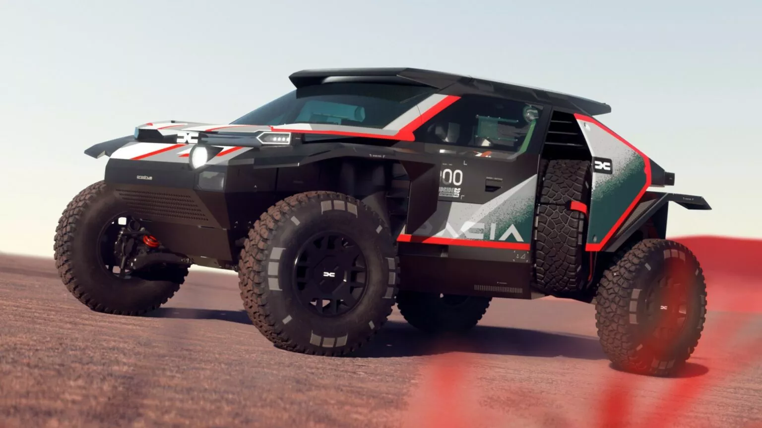 Sandrider. Esta é a máquina da Dacia para o Dakar 2025
