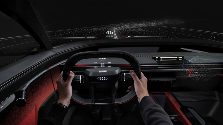 Interior do Audi activesphere