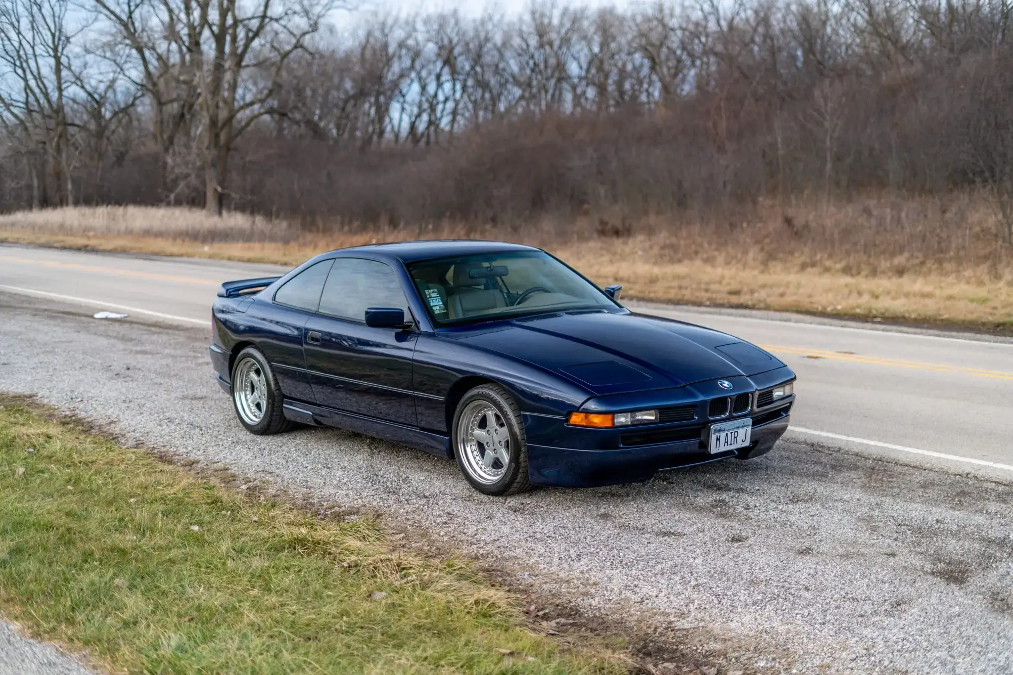 BMW 850i de 1991 - 3/4 de frente