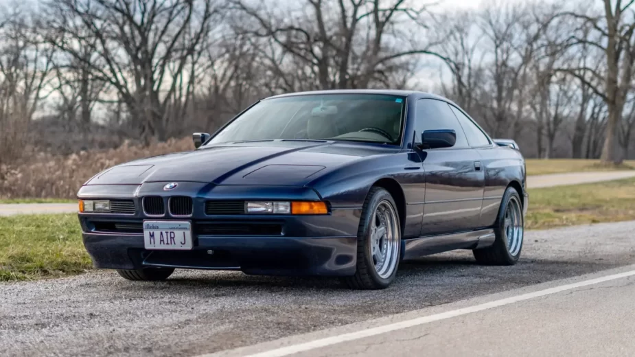 BMW 850i de 1991 - 3/4 de frente