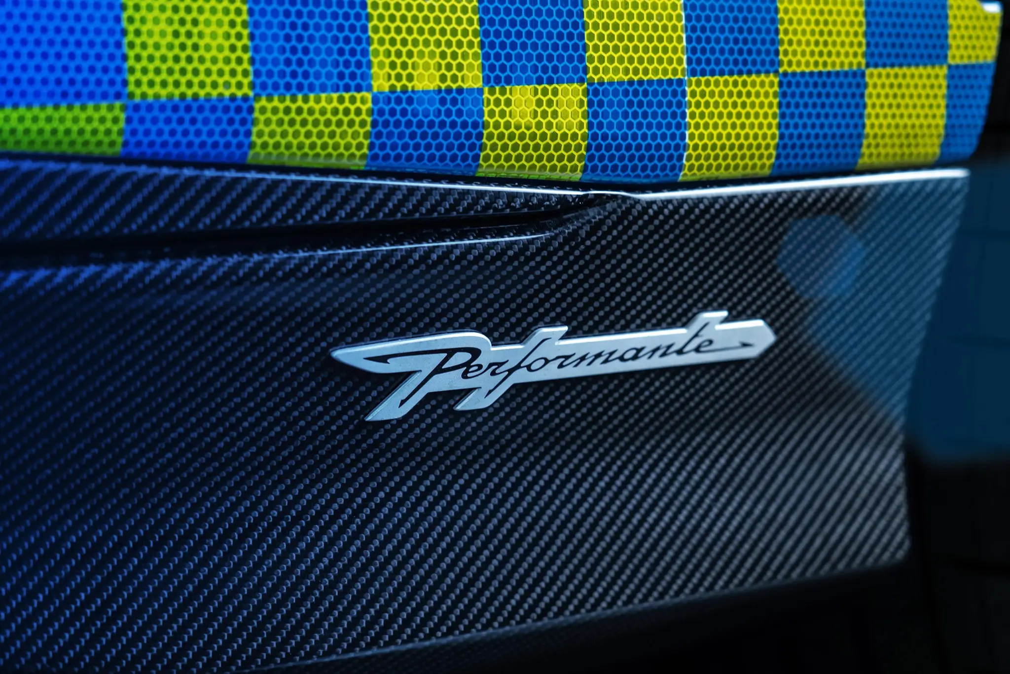 Lamborghini Urus Performante Polizia logótipo