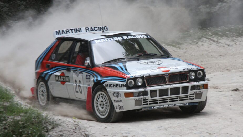 Lancia Delta Integrale em rali