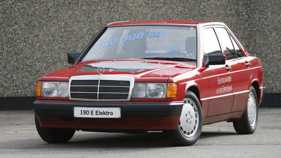 Mercedes-Benz 190 E Elektro, frente