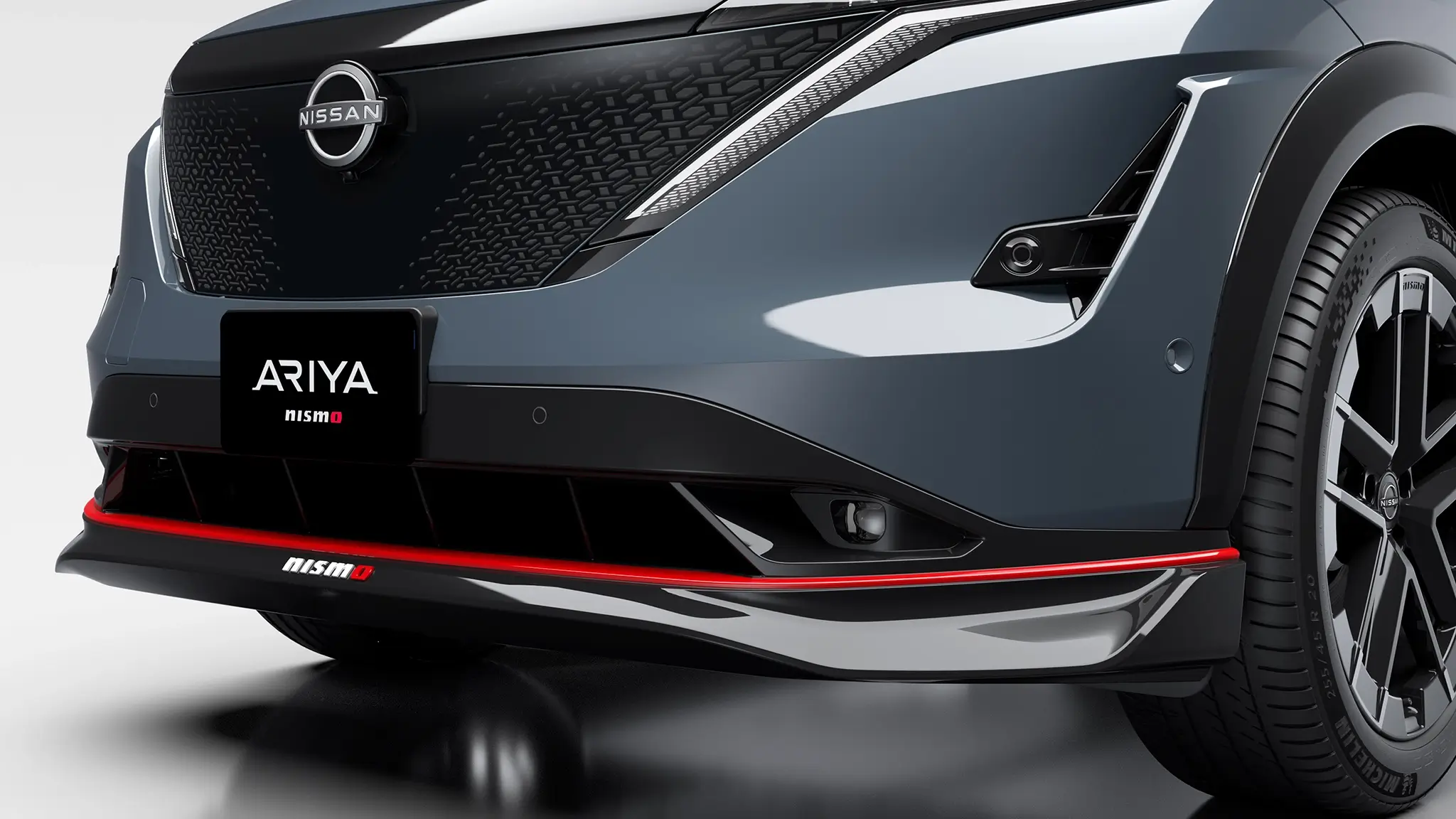Nissan Ariya Nismo - Spoiler dianteiro