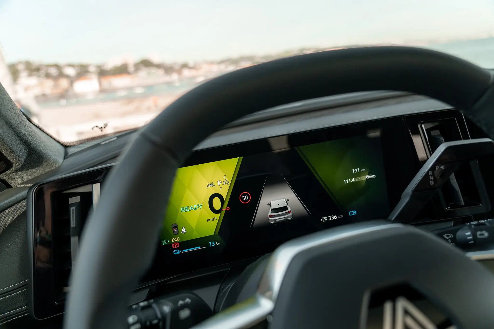 Renault Scenic E-Tech - Painel de instrumentos em "Eco"