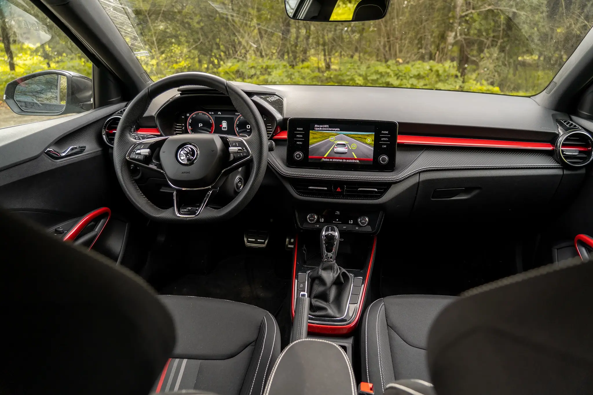 Skoda Fabia Monte Carlo - interior