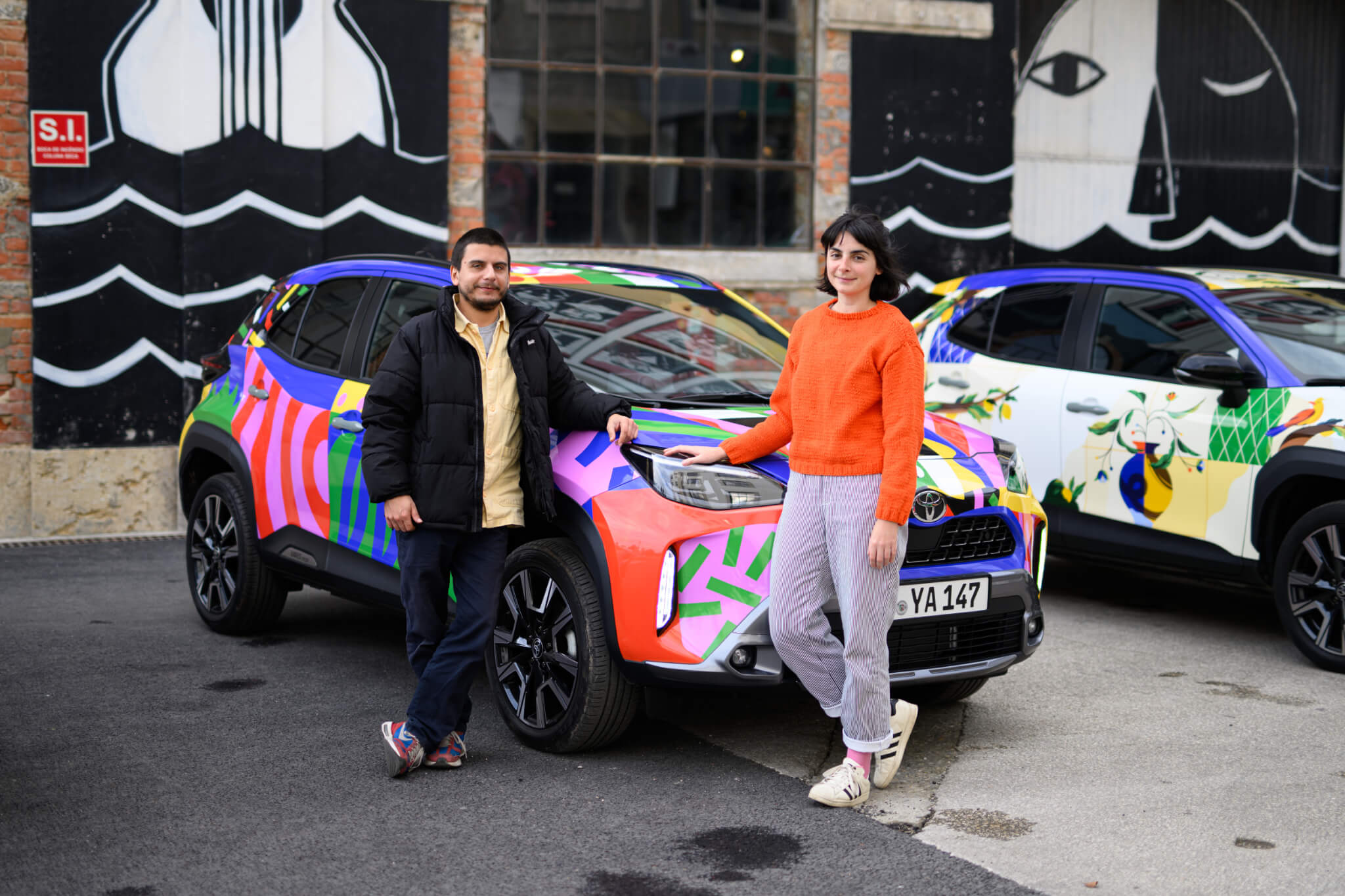 Los Pepes, designers de um dos modelos Toyota Yaris Cross
