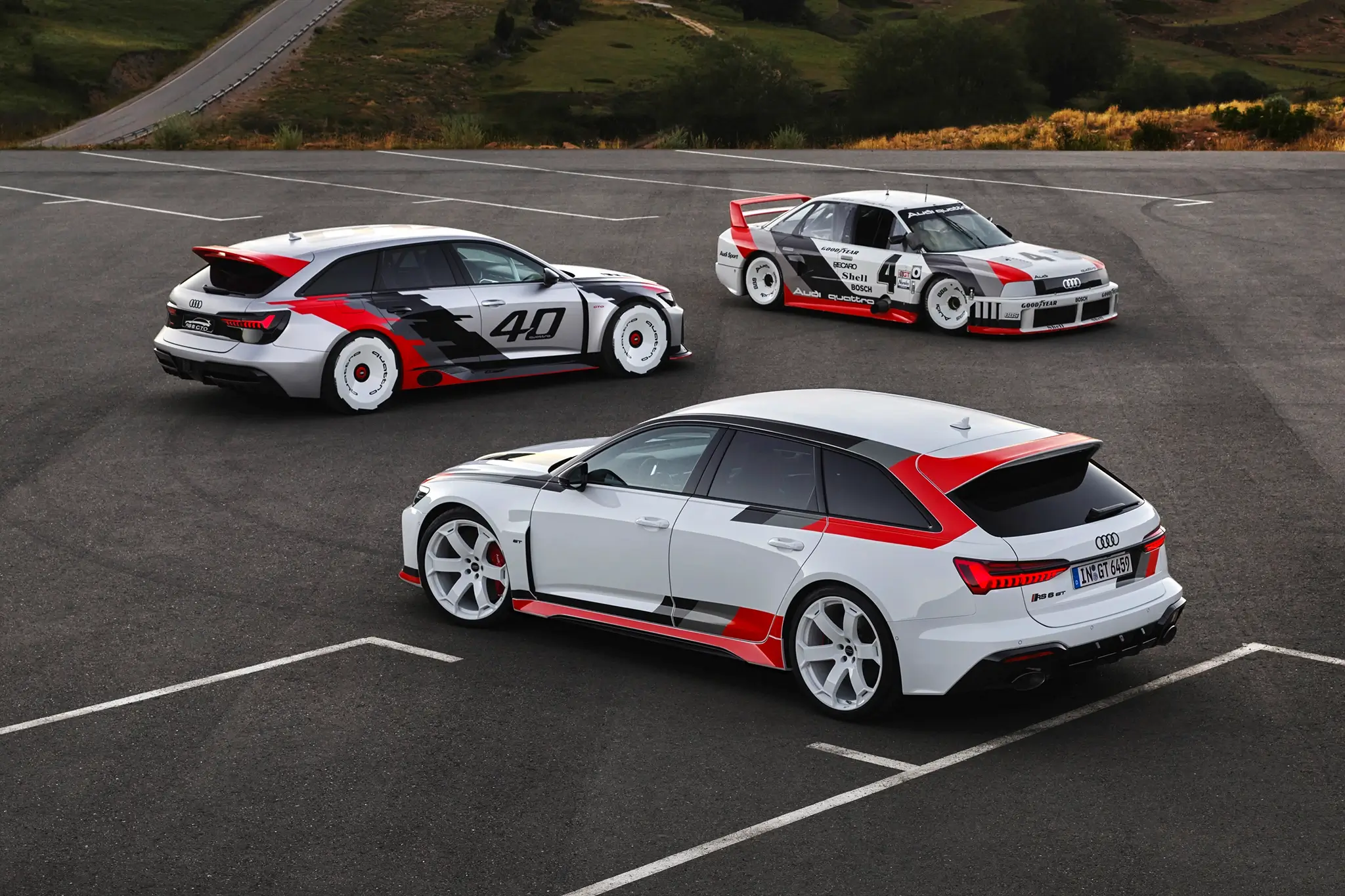 Audi RS6 Avant GT, IMSA GTO e protótipo RS6 GTO