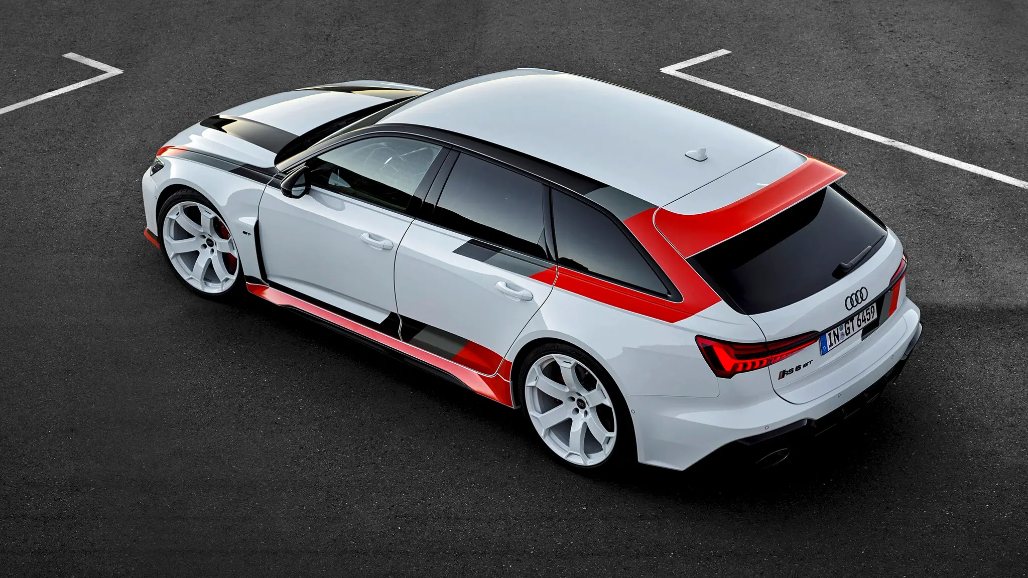 Audi RS 6 Avant GT - Vista superior