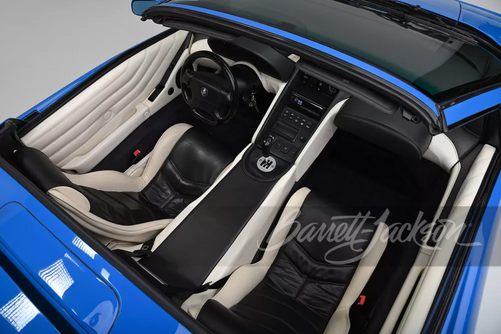 Interior do Lamborghini Diablo VT Roadster