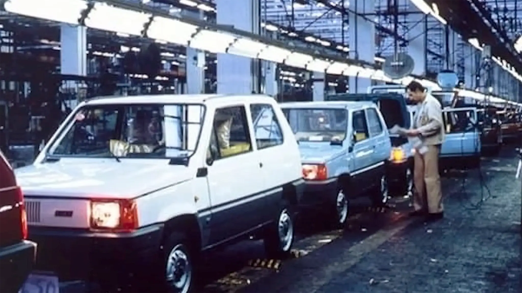 Antiga fábrica da Fiat em Termini Imerese - Produção do Fiat Panda