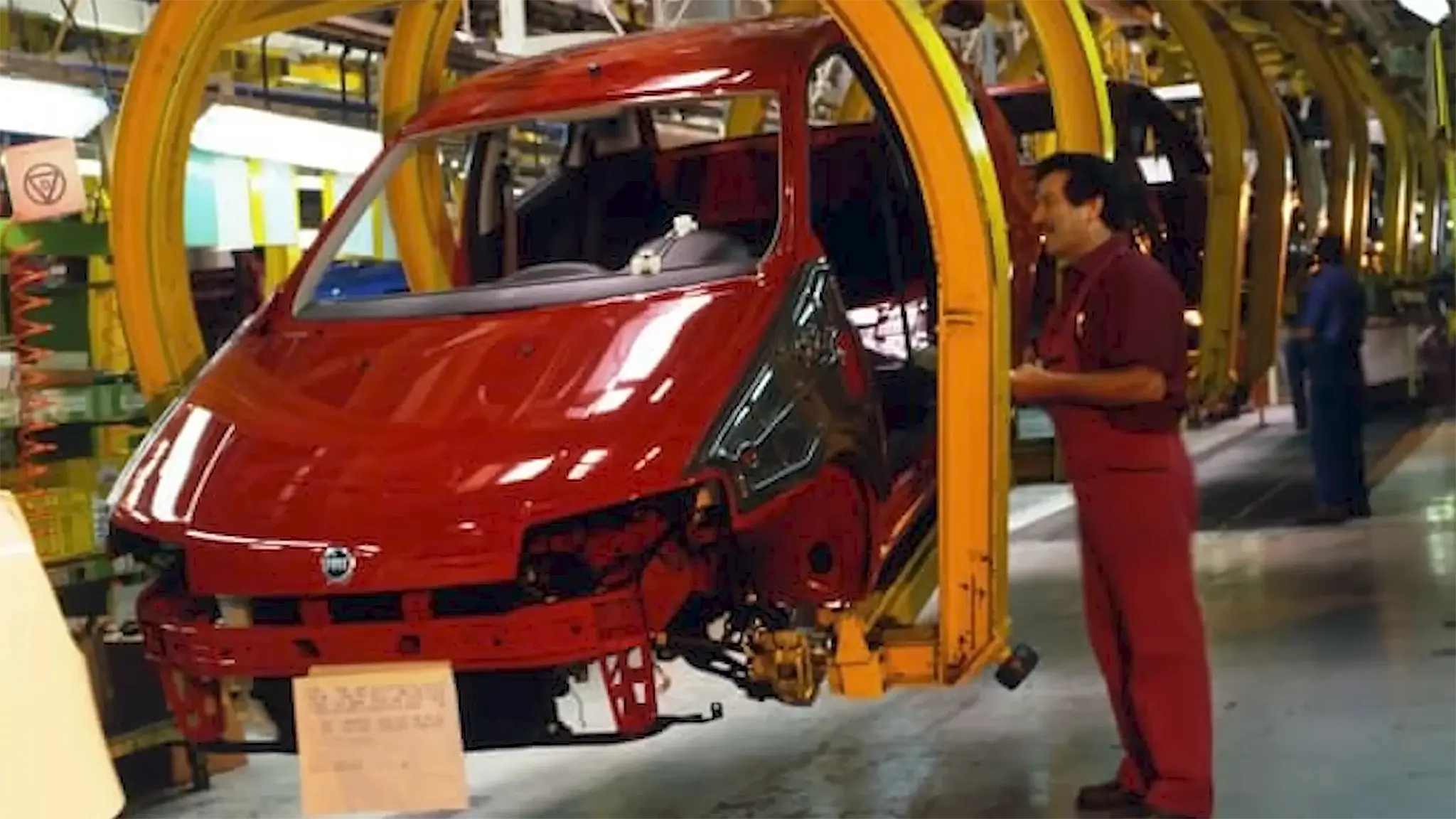 Antiga fábrica da Fiat em Termini Imerese - Produção do Fiat Punto