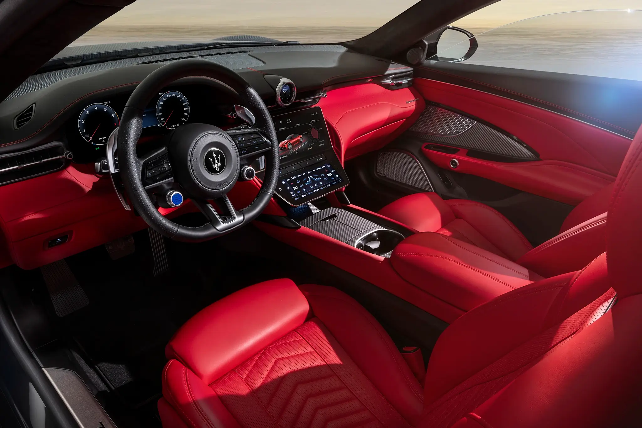 Maserati GranCabrio - interior